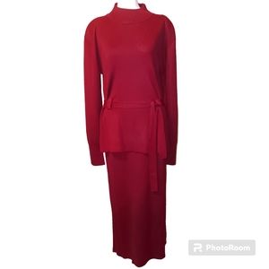 Two piece -- top & skirt, size Medium